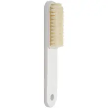 家庭用 ロングハンドルシューケアブラシ【柔らかい毛・靴を傷めない・汚れ落とし】