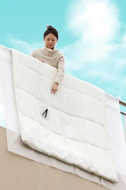 アウトドア用洗濯物カバー【無織布・バルコニーや窓際用・防汚機能】