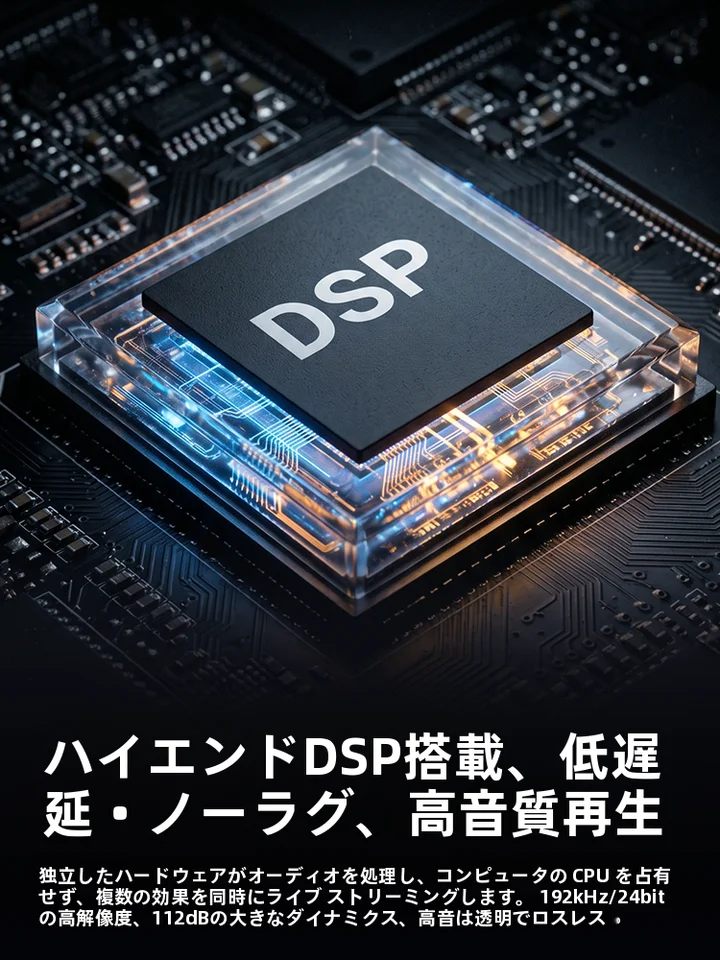 外付けオーディオインターフェース【プロフェッショナル収録機器・PC・スマホ対応】