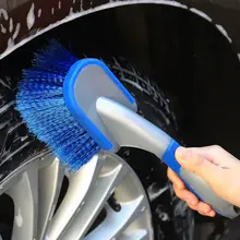 自動車ホイールブラシ【ソフト毛・タイヤクリーナー・洗車用】