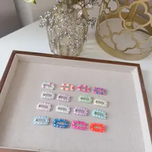 犬用カラフルヘアクリップ【マルチーズ・テディ・ヨークシャーテリア用・かわいいデザイン】