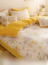 純綿掛け布団カバー単品、掛け布団カバー4点セット