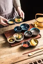 子母碗 レストラン/火鍋 用 調味料入れ 陶器 分格 高美観 特色