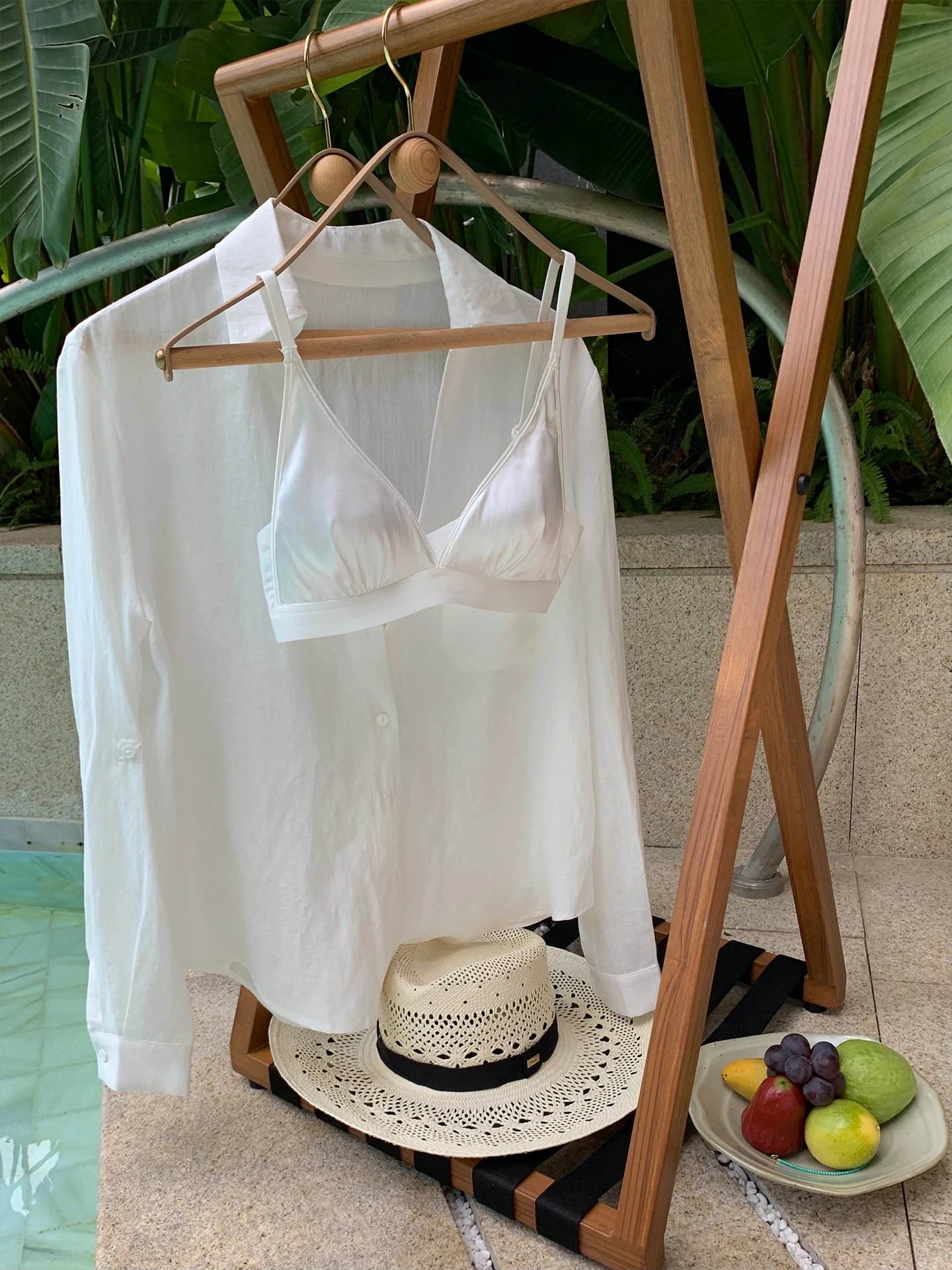 夏用極上の柔らかさ三角カップブラ【ノンワイヤー・無痕・快適フィット】：ビキニトップの快適性とフィット感を徹底解説