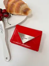 可愛いエナメル製ポータブルカードケース【ミニコインパース】