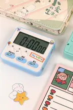 マカロンカラー 学習用タイマー【静音・時間管理・学生向け】