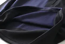 アウトドア用スウェットシャツ【スポーツデザイン・パネル配色・ハーフスタンドカラー】