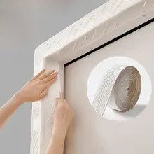 自粘式3D立体天井コーナー装飾テープ【連続デザイン・壁掛け用・陰陽角対応】