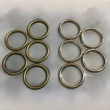 ローマンシェード用 竹製カーテンリング【小型・紐通し用・付属品】