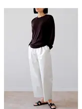 極上の柔らかさ 天然モダールウールの長袖Tシャツ【春秋用・軽量・ベーシックデザイン】