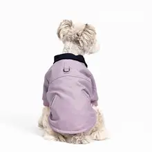 秋冬用ペット厚手ジャケット【犬・猫用・防寒・リード付き】
