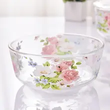 耐熱ガラス製フルーツサラダボウル【家庭用・厚手・スープ・麺用】