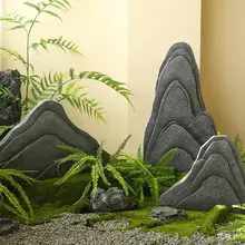 フェイクシダ植物の観葉植物【小型・庭やバルコニー用・ナチュラルデザイン・インテリア装飾】