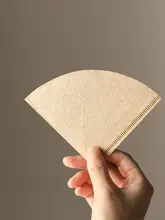 ドリップ用コーヒーフィルター【扇形・大容量・輸入素材使用】