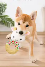 hipidog 犬用おもちゃ ぬいぐるみ 音が出る 小型犬 噛み応え 歯磨き 解消 暇つぶし