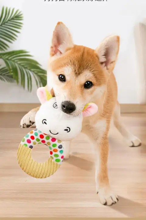 hipidog 犬用おもちゃ ぬいぐるみ 音が出る 小型犬 噛み応え 歯磨き 解消 暇つぶし