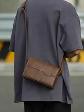 斜め掛けバッグ スクエアバッグ【小型デザイン・男女兼用・ショルダータイプ】