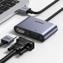 UGREEN USB-HDMI変換アダプタ【VGA接続・Type-C・高解像度】