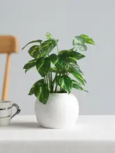 フェイクグリーン 装飾品 リビング ダイニングデスク オフィスデスク 小さな鉢植え インテリア