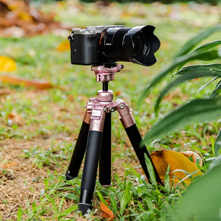 Fotopro 収納に便利なコンパクト三脚【カメラ・スマートフォン兼用・携帯型・アウトドア撮影に最適】
