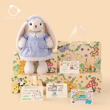 うさぎ ぬいぐるみ ふわふわ 抱き枕 癒やし キッズ ガールズ 誕生日ギフト 「softlife」