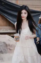 Brandy BM アリアンナ同款 キャミソールワンピース【夏用・ケーキスカート・可愛いデザイン】