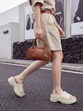 厚底の快適サンダル【夏用・防滑・防臭・女性用】