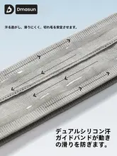 吸汗機能付きスポーツヘアバンド【ランニング・フィットネス・バスケットボール・ヨガ用】