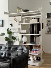 穴あけ不要のフロア式本棚【クリエイティブなデザイン・収納・ディスプレイ用】