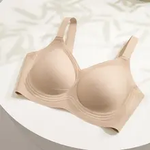 極上の柔らかさの全カップブラジャー【大きいサイズ・胸を自然に整える・薄手・防下垂】