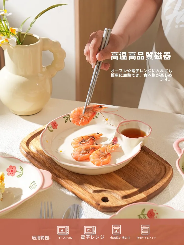 ご飯茶碗 一人用 陶器セット：韓 版植物花卉デザインの高級感と実用性を徹底解説