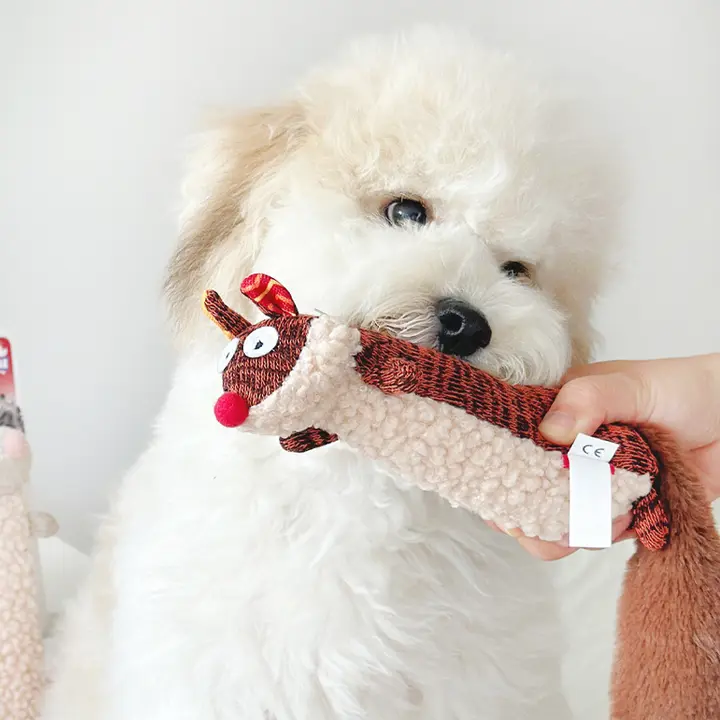 GiGwi ペット用おもちゃ ぬいぐるみタイプの犬用歯磨きおもちゃ【幼犬・小型犬用・音声機能付き】