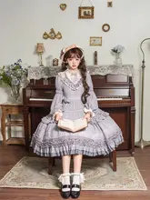 大きいサイズ ワンピース 日常用 女性向け エレガント ロリータスタイル