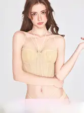 セクシーランジェリー 【フレンチスタイル・レース・薄手・魚骨デザイン】