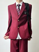 学生用秋季西洋服【学院風・デザインスーツ】（セットアップ対応）