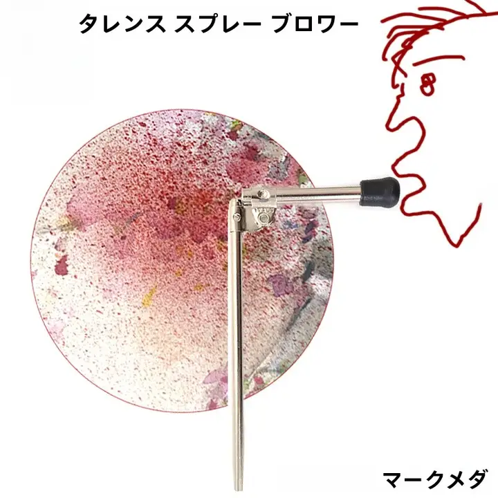 伝統的な光沢加工ツール スプレー仕上げ用エアブラシノズル【画面保護・上光油】