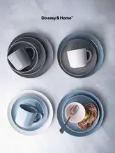 食器セット 磁器 北欧風 モダン シンプル ご飯茶碗 汁碗 家庭用