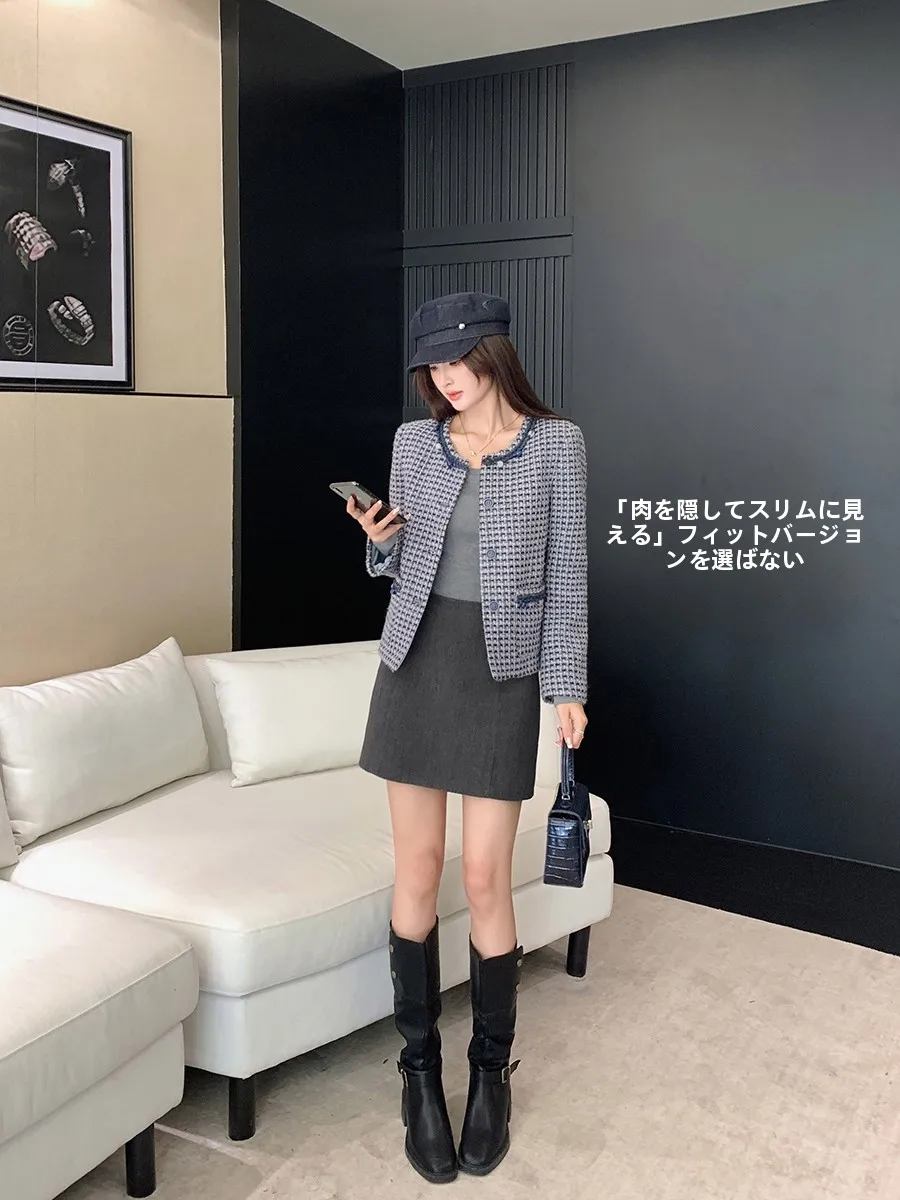 ツイードコートはどんな素材？どんな場面で着る？今こそ選ぶべき小香風のヴィンテージ風ツイードコートとは