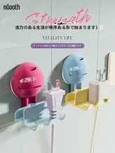 壁掛け用 吸盤式電源タップホルダー【穴あけ不要・収納便利・三頭デザイン】