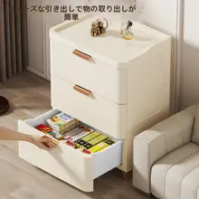 引き出し式プラスチック収納ボックス【多層・家庭用・壁掛け対応】