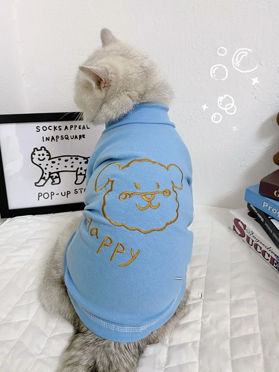 ペット用Tシャツ：犬猫用カジュアルスタイルで引っ掛け防止を実現