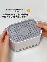 多機能プッシュ式液体洗剤ボトル【シンク用・スポンジ付き・水切りトレー】