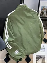 春季用 メンズ ジッパー付き アウター 立襟 ワークジャケット【カジュアルスタイル・フィット】