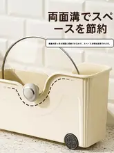 キッチン用鍋具収納ボックス【多機能・引き出し式・スライド式・調味料ラック】