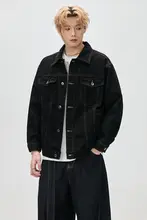 デニムジャケット メンズ カップル アメカジ ヴィンテージ ワーク 折襟 きれいめ 上品 シンプル 春 秋 「ALLIN」