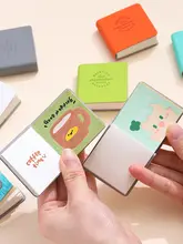 ブルーフルーツ ミニスケッチブック【ポケットサイズ・透けないインク・イラスト用】