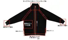 ストリートスタイルの厚手ワッフル素材長袖ジップアップシャツ【ハイネック・ビッグサイズ・ヒップホップ】