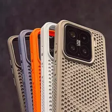 通気性に優れたハニカムデザインのスマートフォンケース【真の冷却機能・マグネット方式】