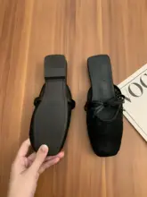 女性用平底ミュール【透気性メッシュ・夏用】