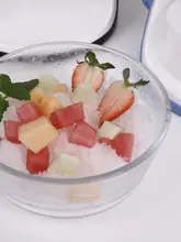 ミニ手動かき氷器【お手入れ簡単・アイスドリンクやデザート作りに最適】